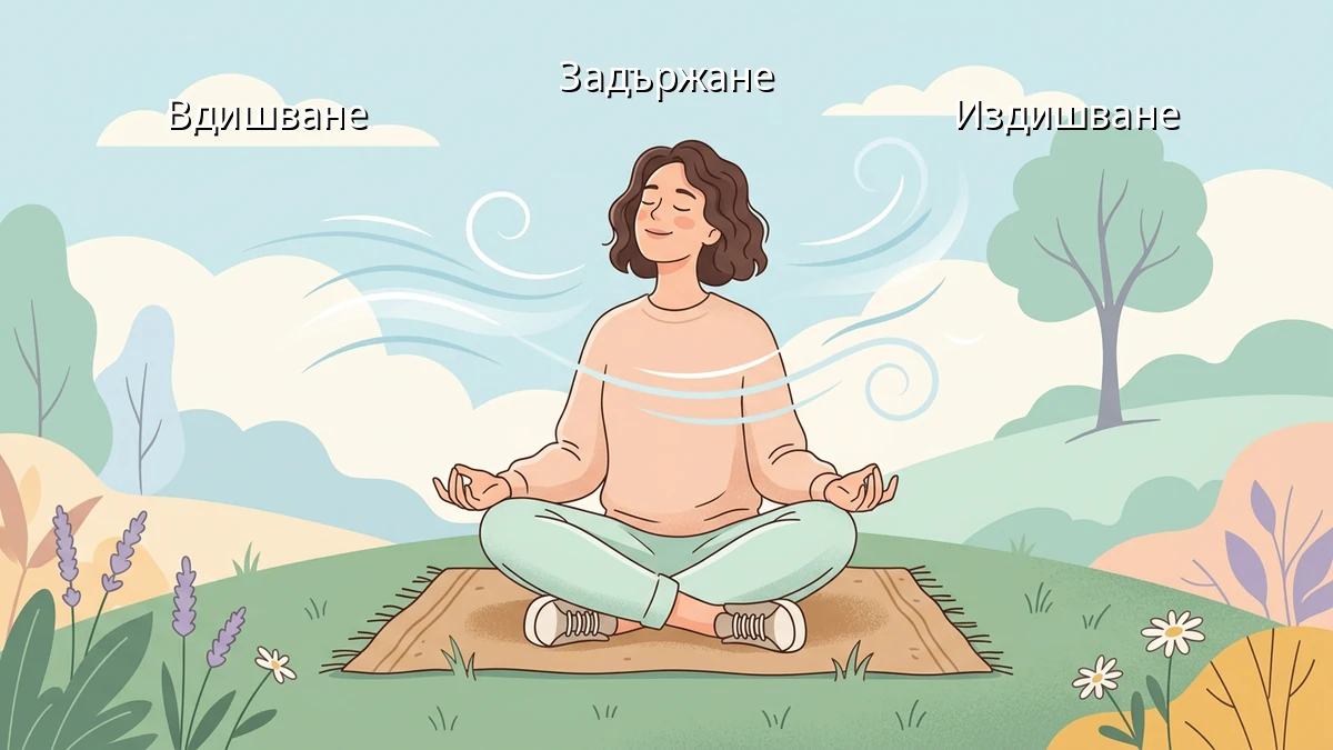 5-минутно дишане при силно напрежение